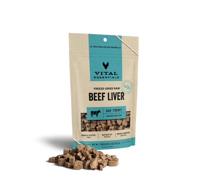Freeze-Dried Beef Liver Dog Treats